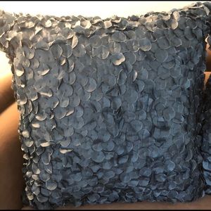 slate blue pillows